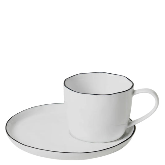 Salt Cup & Saucer