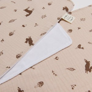 Burp Cloth Set2 Woodlands