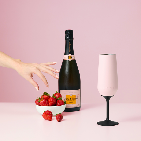 Huski Champagne Flute Sand Beige