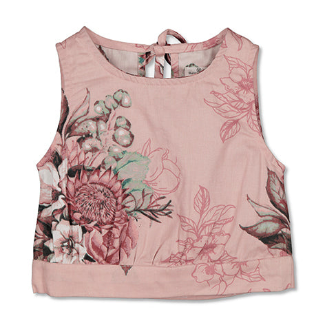Fleur singlet - tropical bouquet