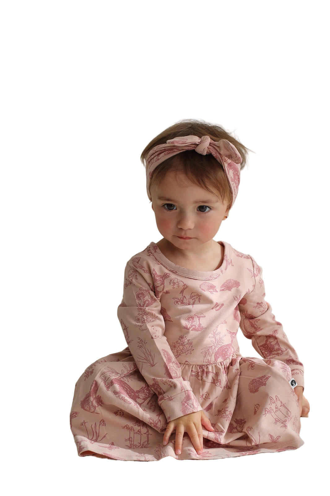 Long Sleeve Dress Forest Friends