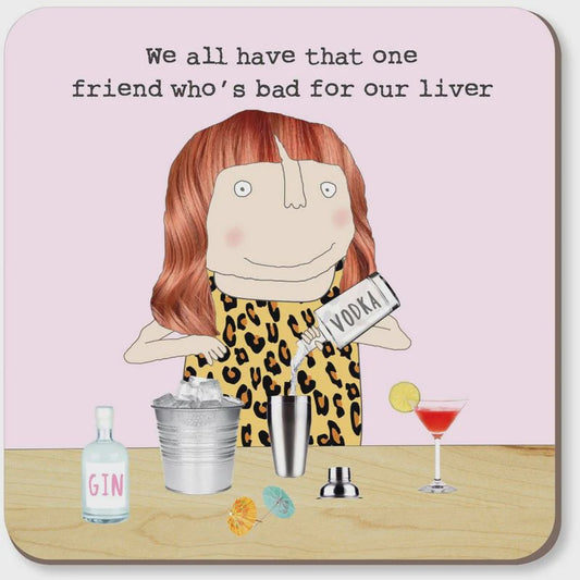Coaster Friend Liver