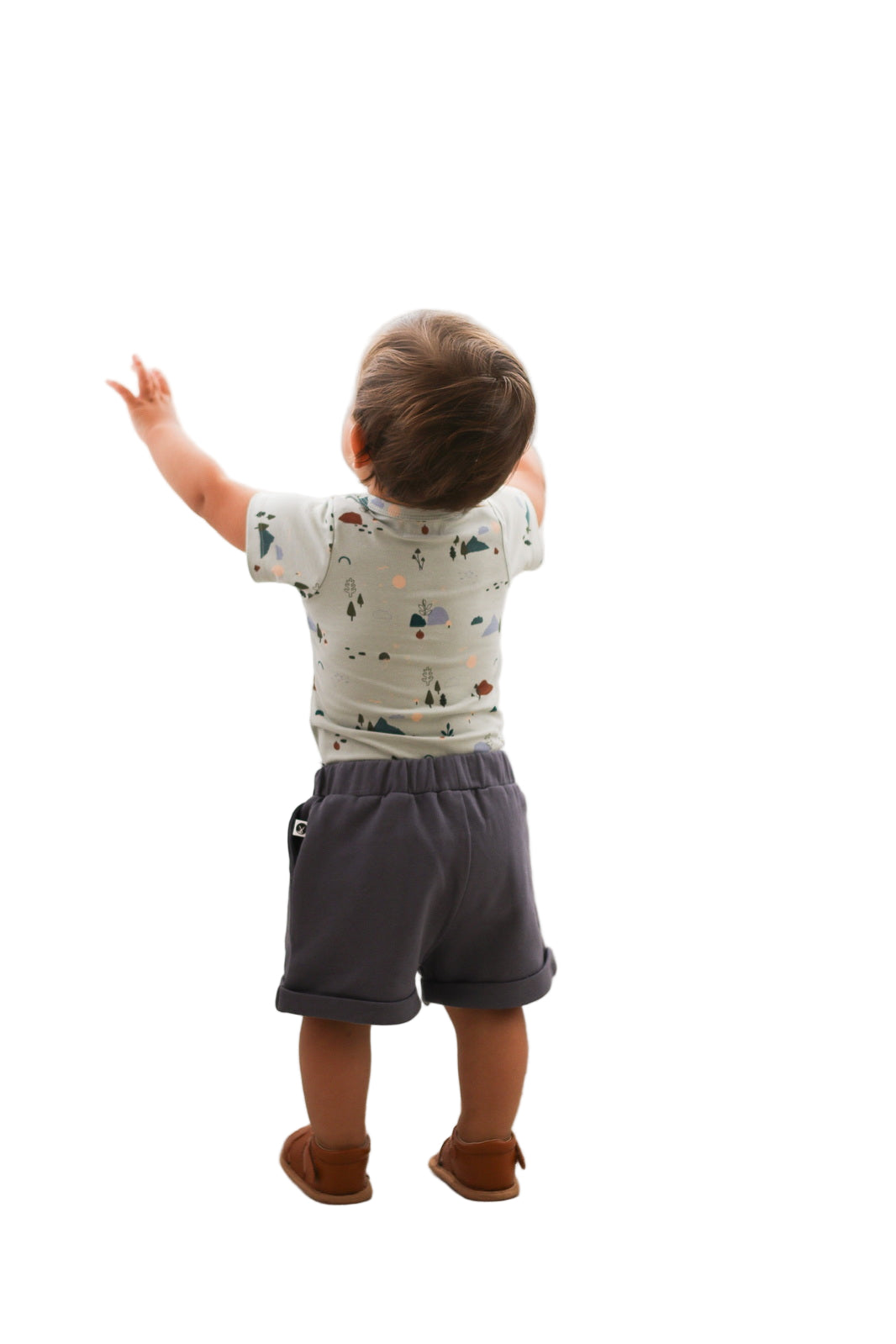 Short Sleeve Bodysuit Garden Treasures