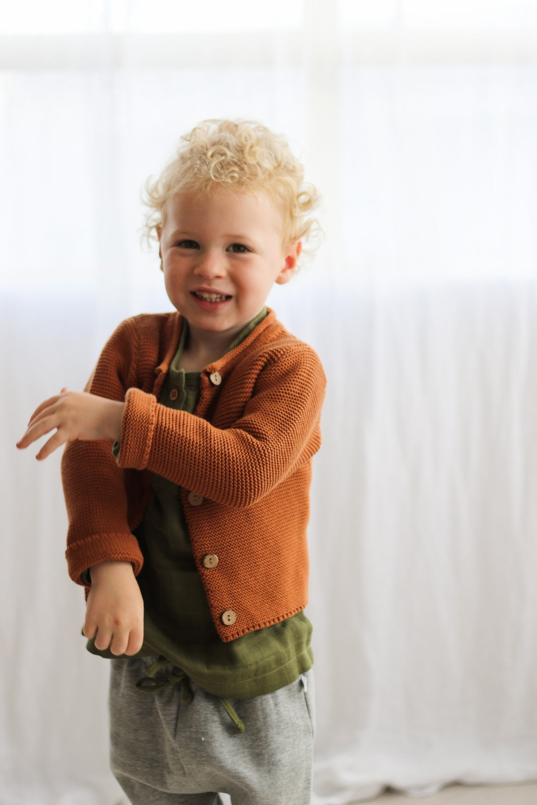 Charlie Cardigan - Rust