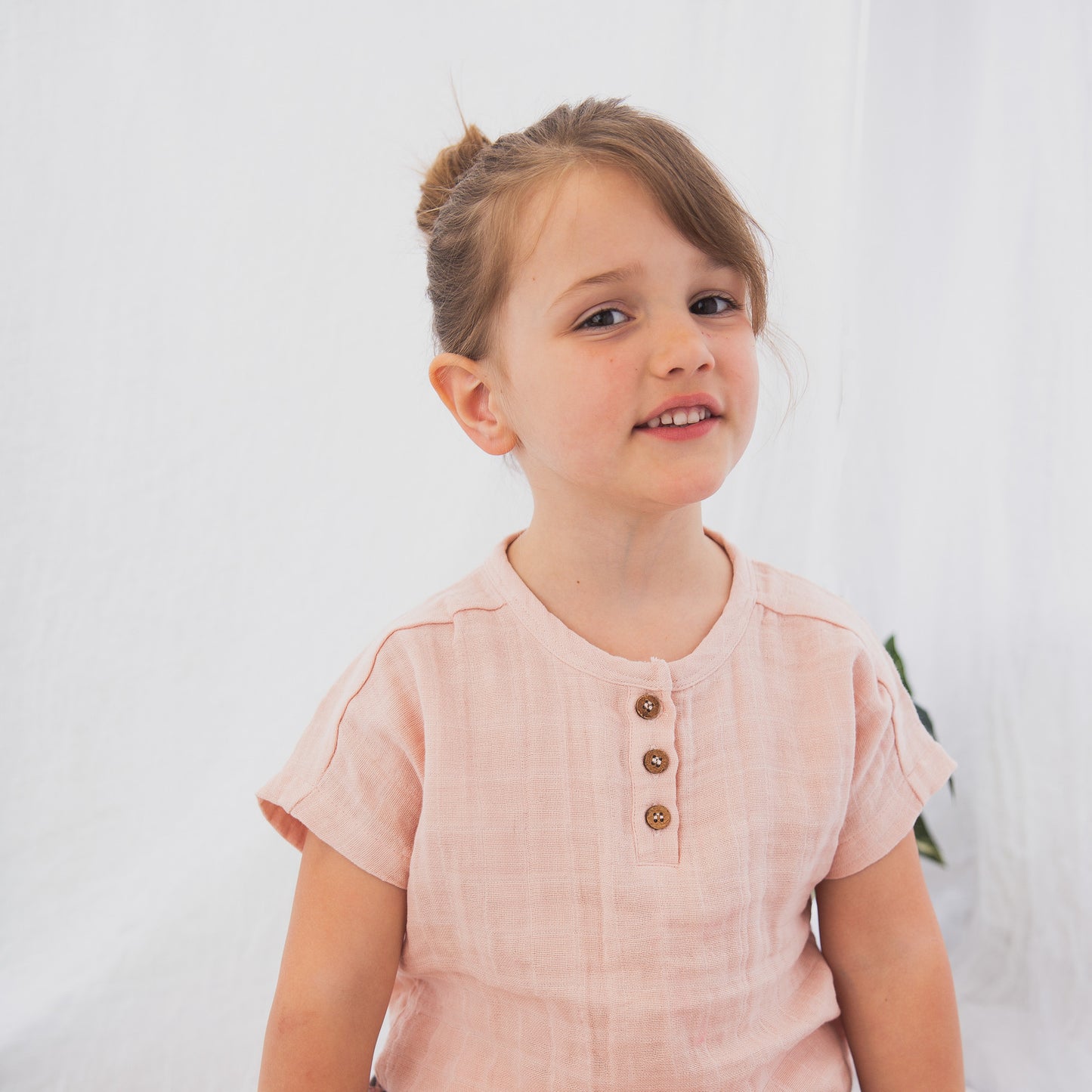 Jasper Short Sleeve T-Shirt - Dusty Rose