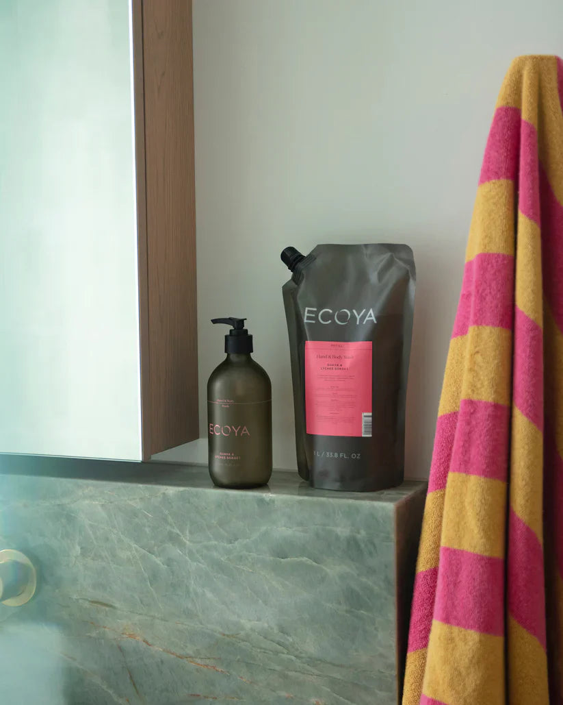Hand & Body Wash Refill 1L Guava & Lychee Sorbet