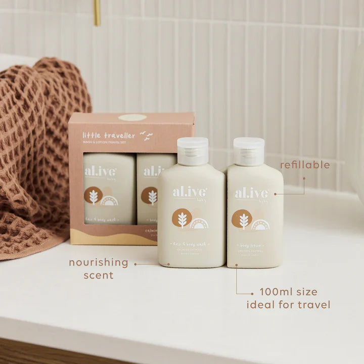 Little Traveller Wash & Lotion Set