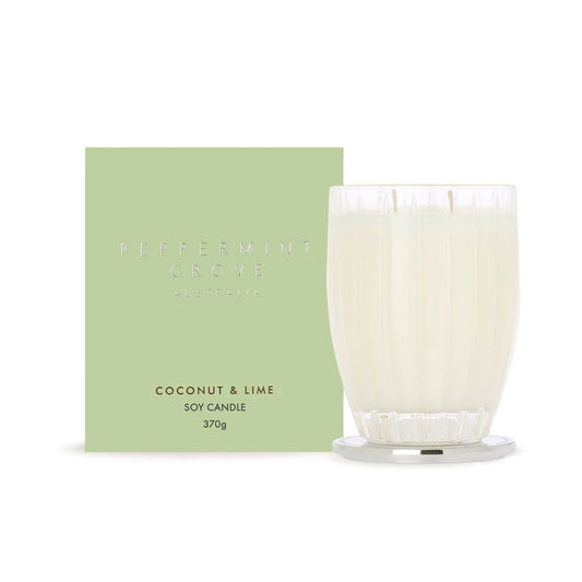 Soy Candle 370g - Coconut & Lime