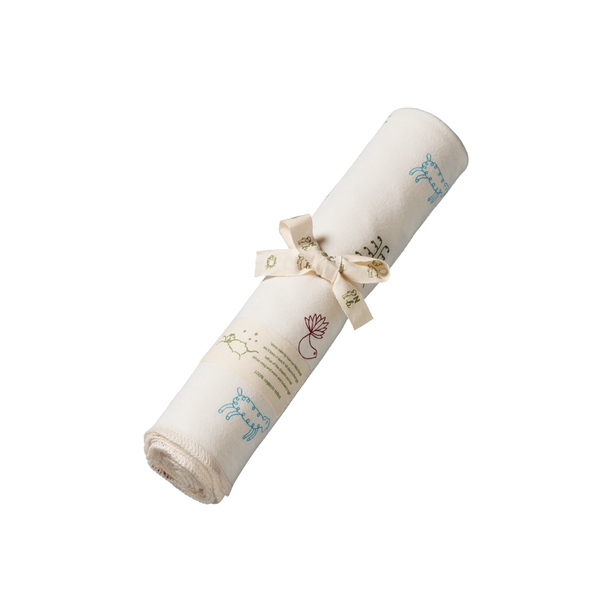 Cotton Wrap - Nature Baby Print