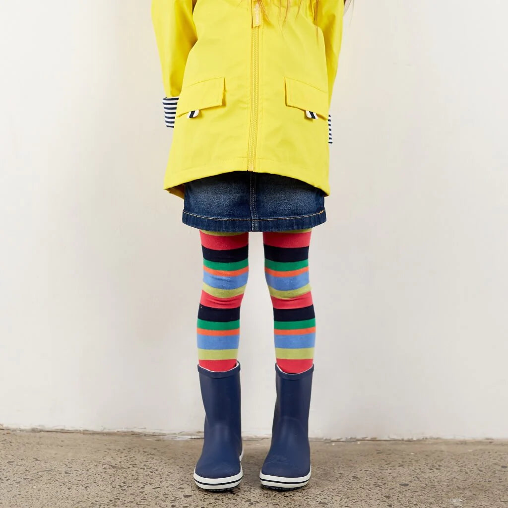 Navy Kids Rubber Gumboots