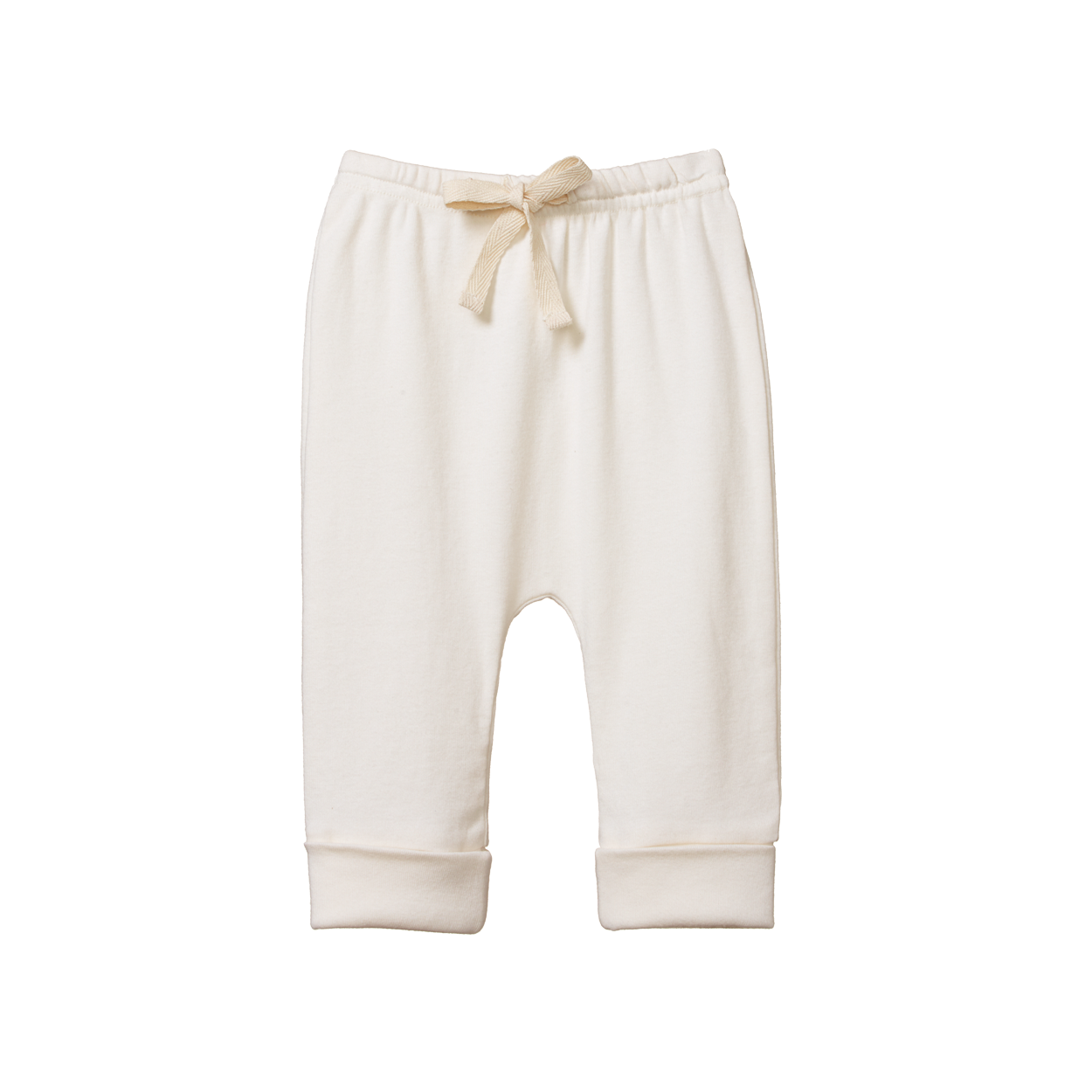 Drawstring pants Natural
