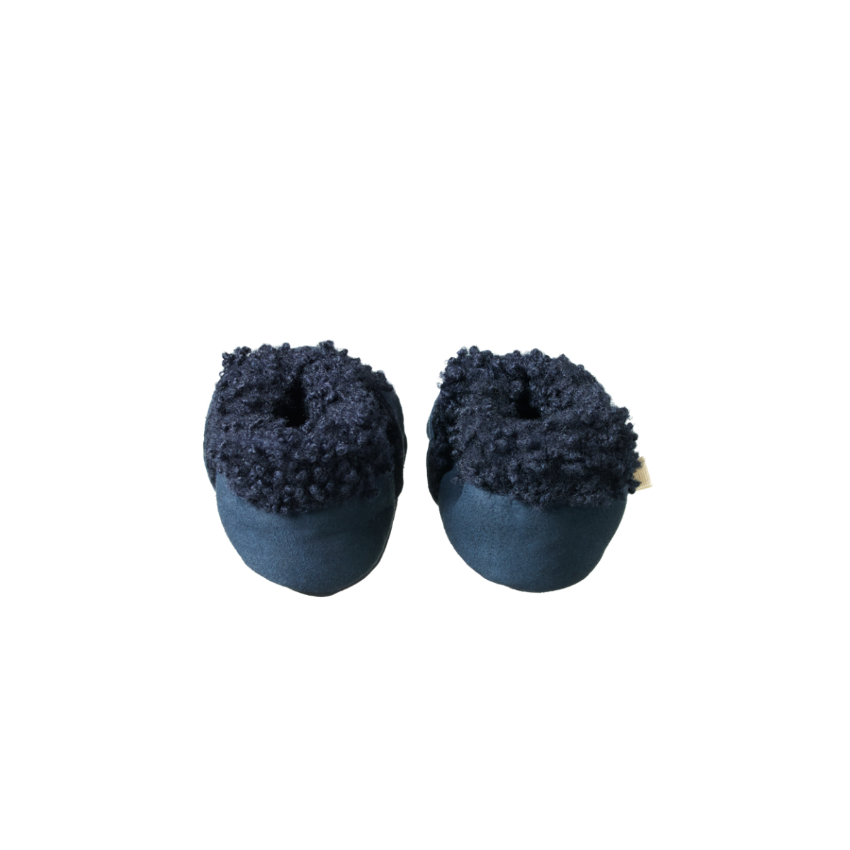 Lambskin Booties Navy