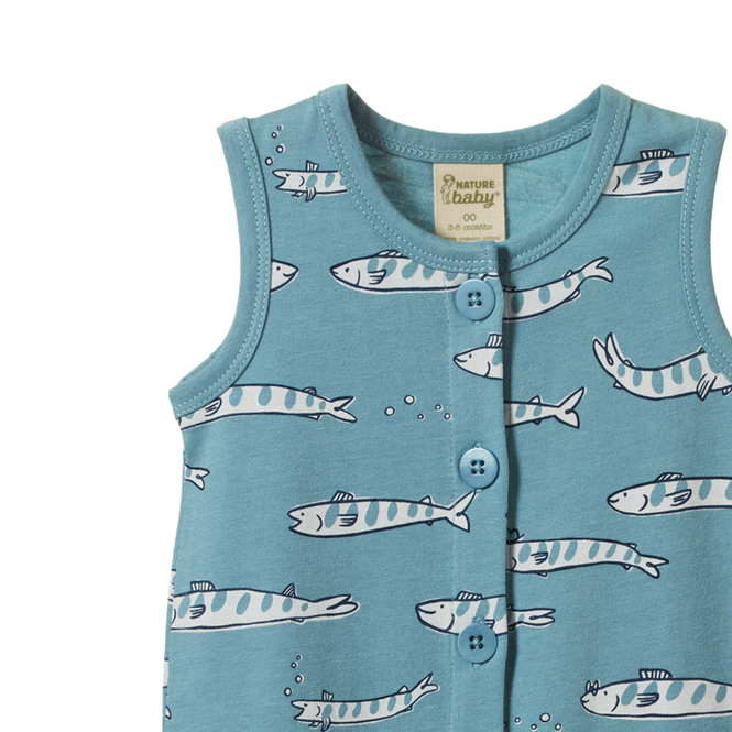 August Suit South Seas Mineral Print