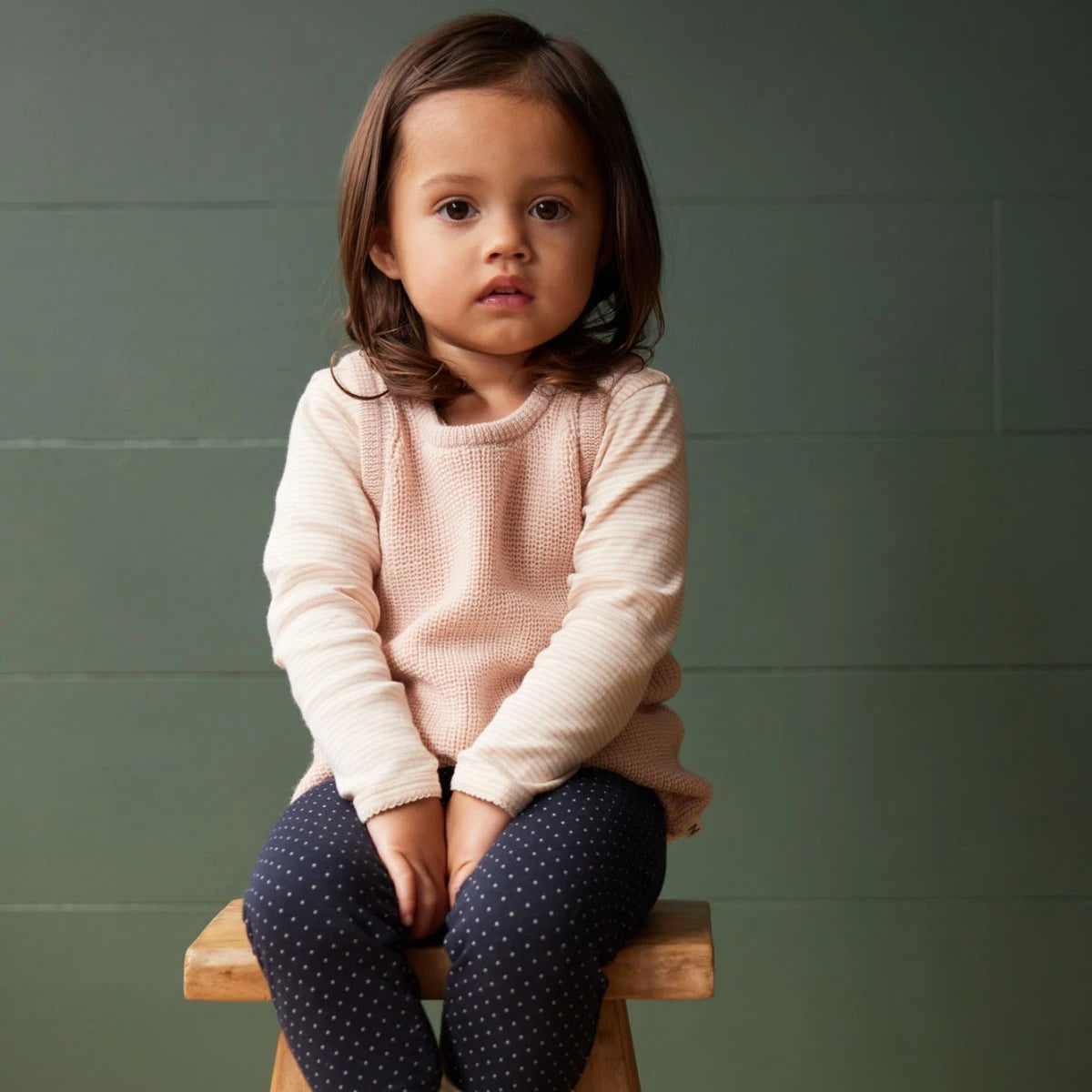Leggings Navy Mini Dot
