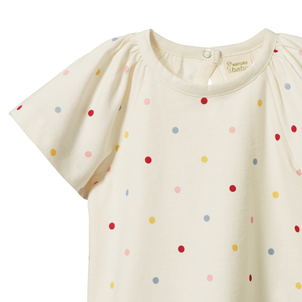 Faye Tee Polka Dot Dusky Print