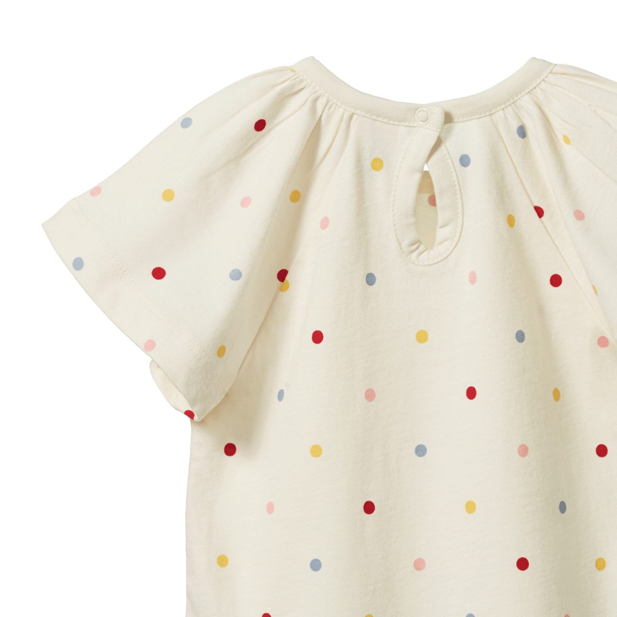 Faye Tee Polka Dot Dusky Print