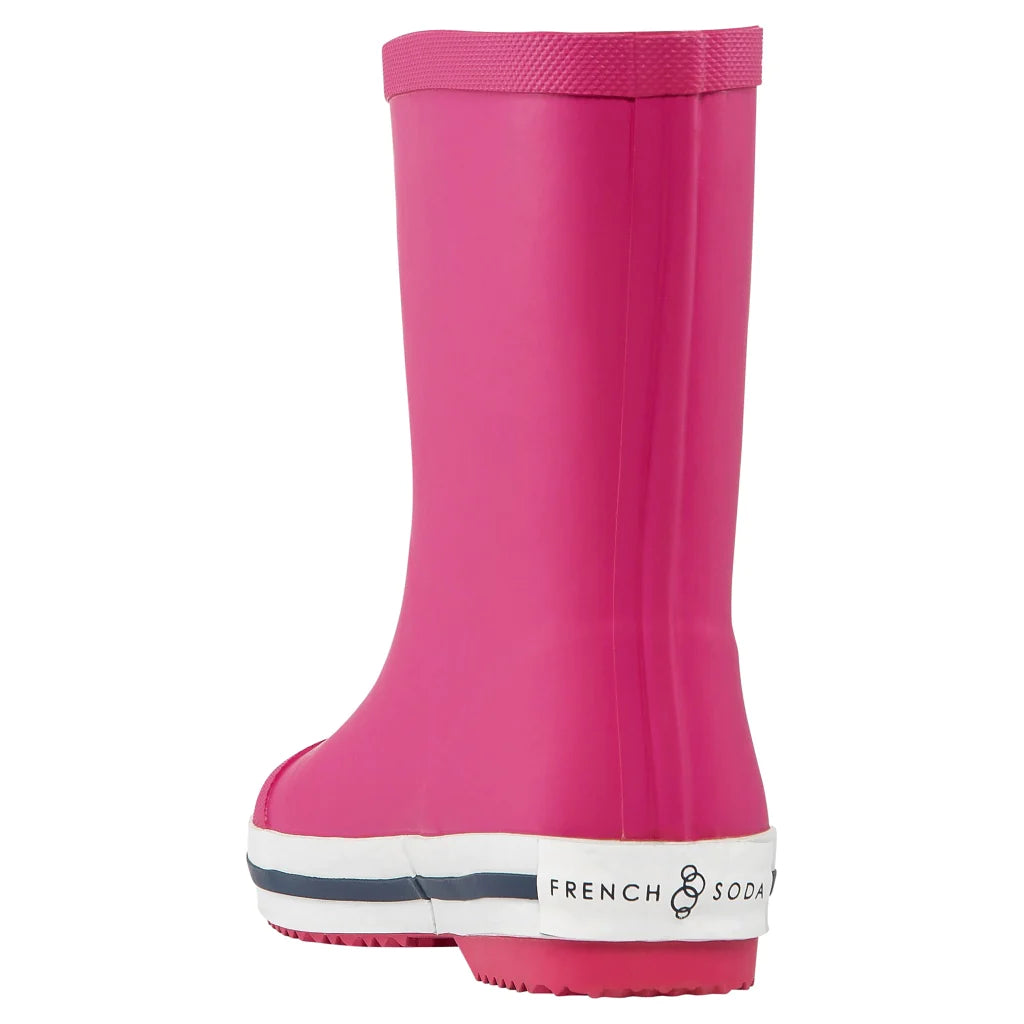 Pink Kids Rubber Gumboots