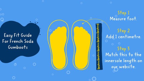 Yellow Kids Rubber Gumboots