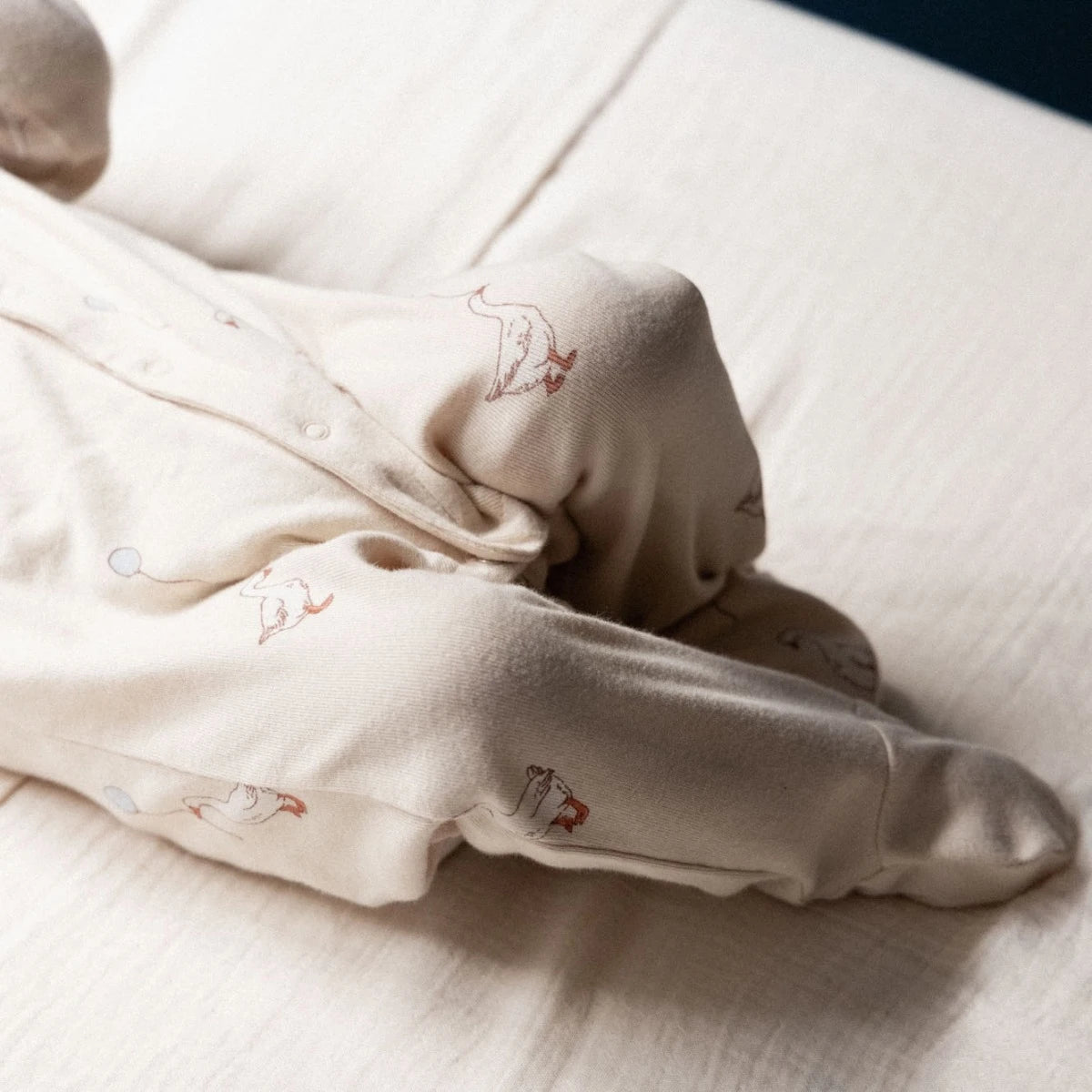 Cotton Stretch & Grow Goose Lullaby
