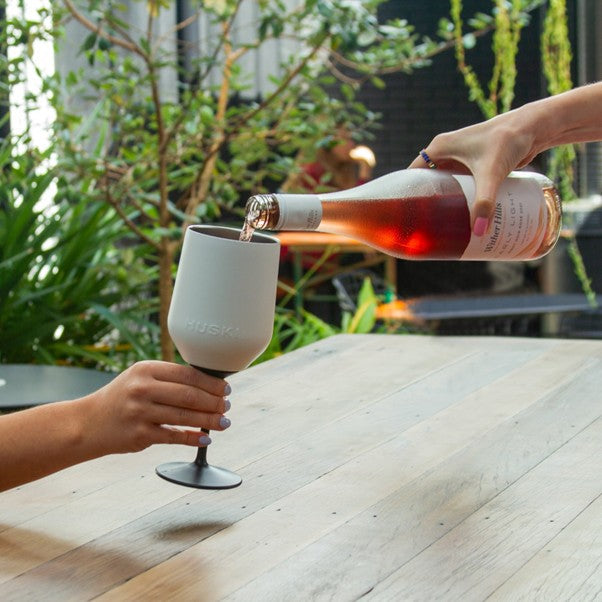 Huski Wine Tumbler 2.0 Sand Beige