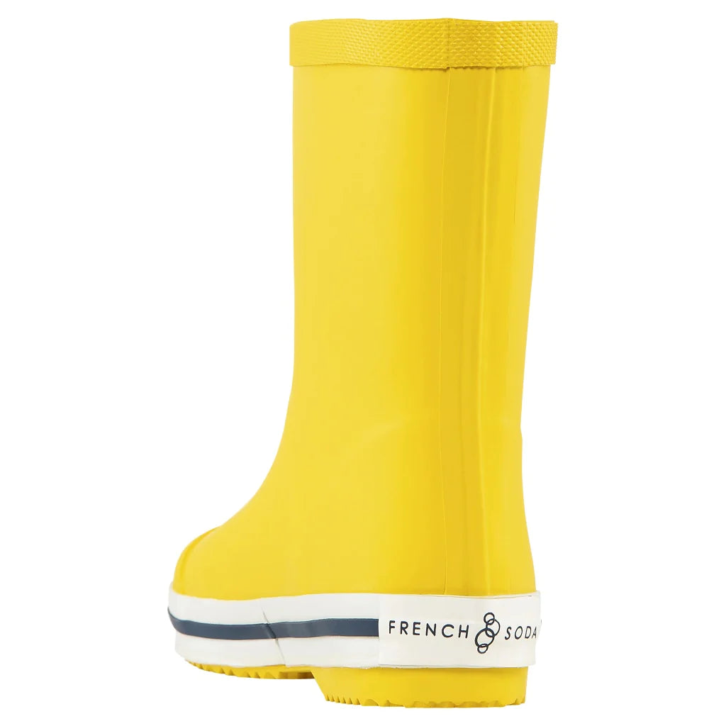 Yellow Kids Rubber Gumboots