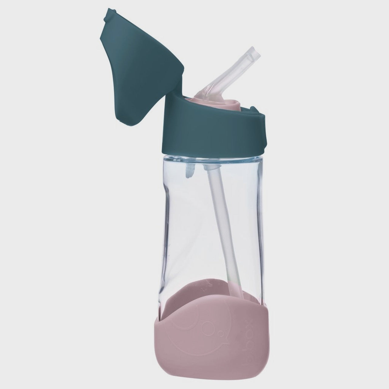 Tritan Straw Bottle 450ml Indigo Rose