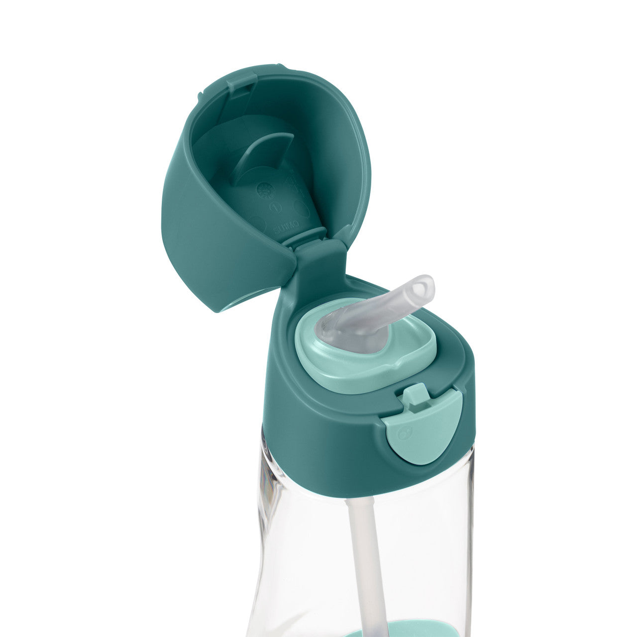 Tritan Straw Bottle 450ml Emerald Forest