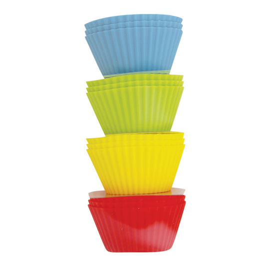 Avanti Silicone 6.5cm Muffin Cups Set12
