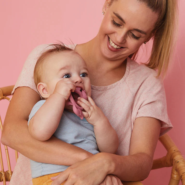 Wrist Teether Fox Blush