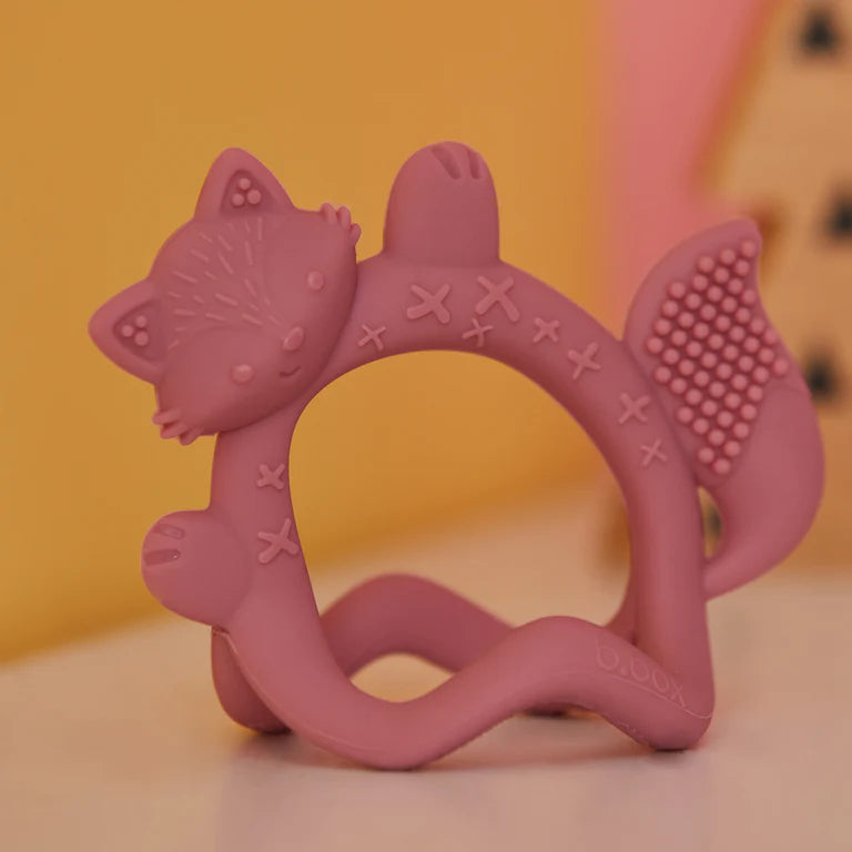 Wrist Teether Fox Blush