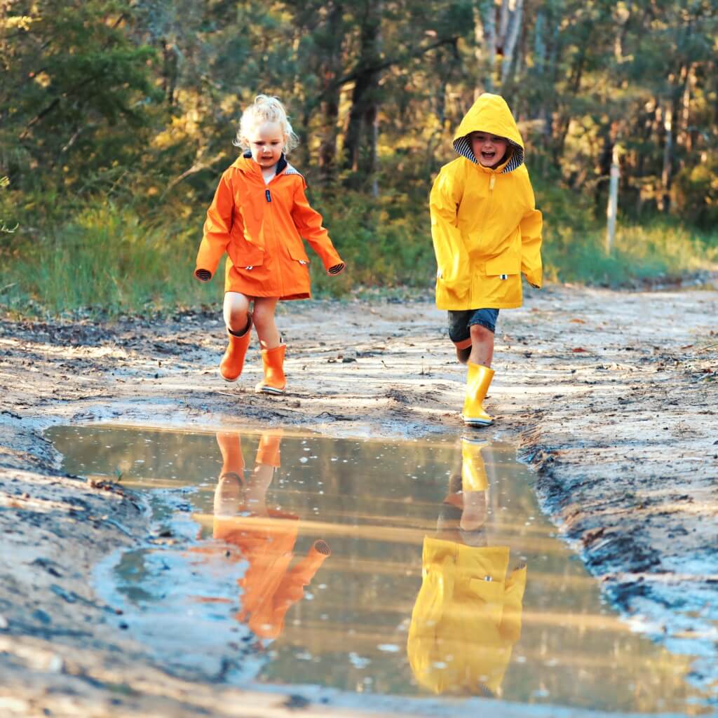 Yellow Zip Unisex Raincoat