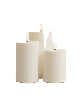 Classic Ivory LED Candle 15cm x 7.5cm
