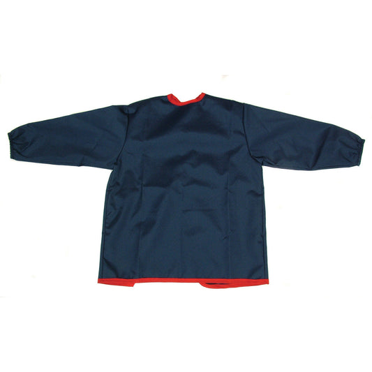 Navy Painting Apron Long Sleeve