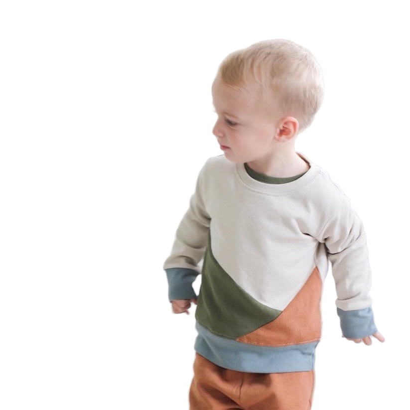 Colour Block Sweater