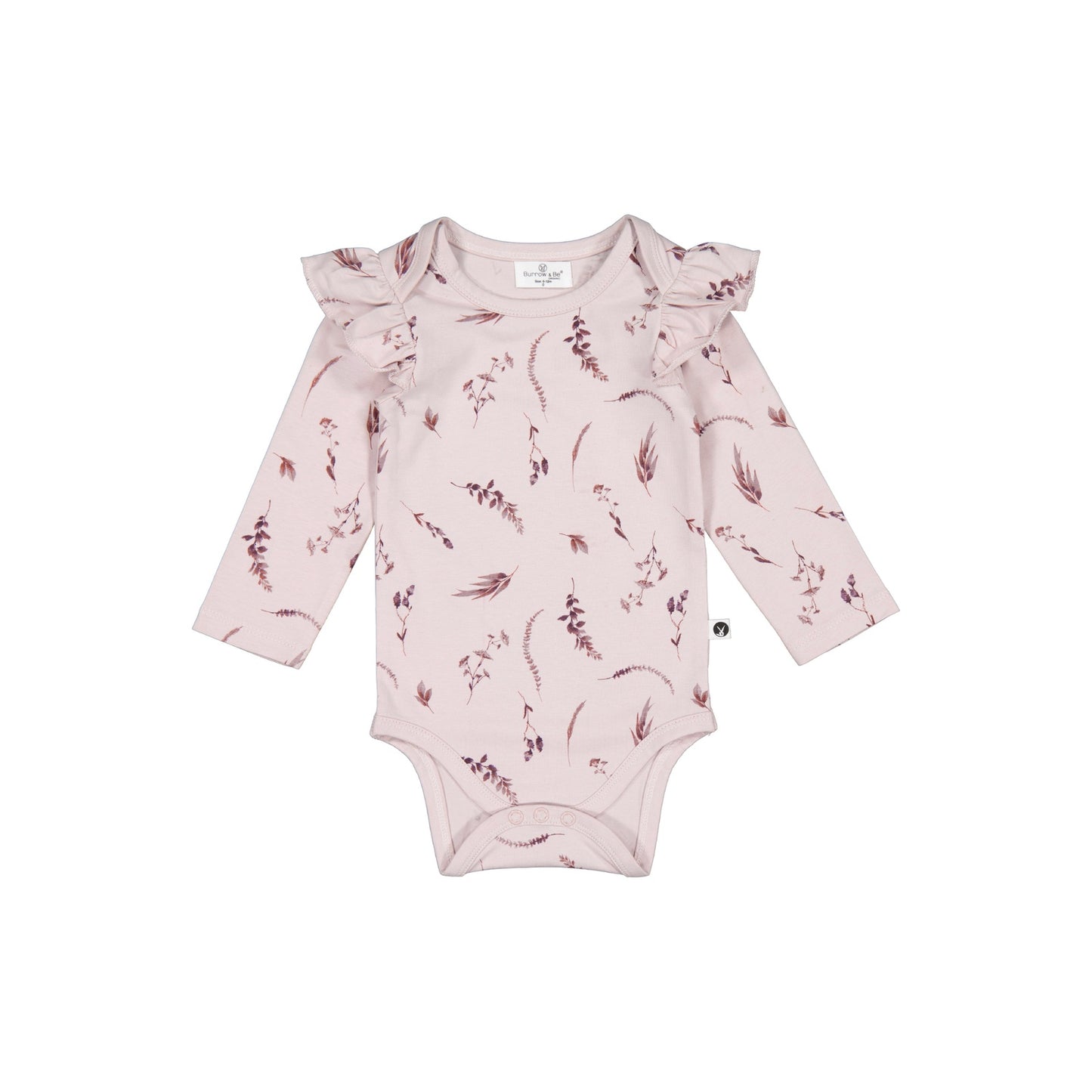 Long Sleeve Flutter Bodysuit - Florseca