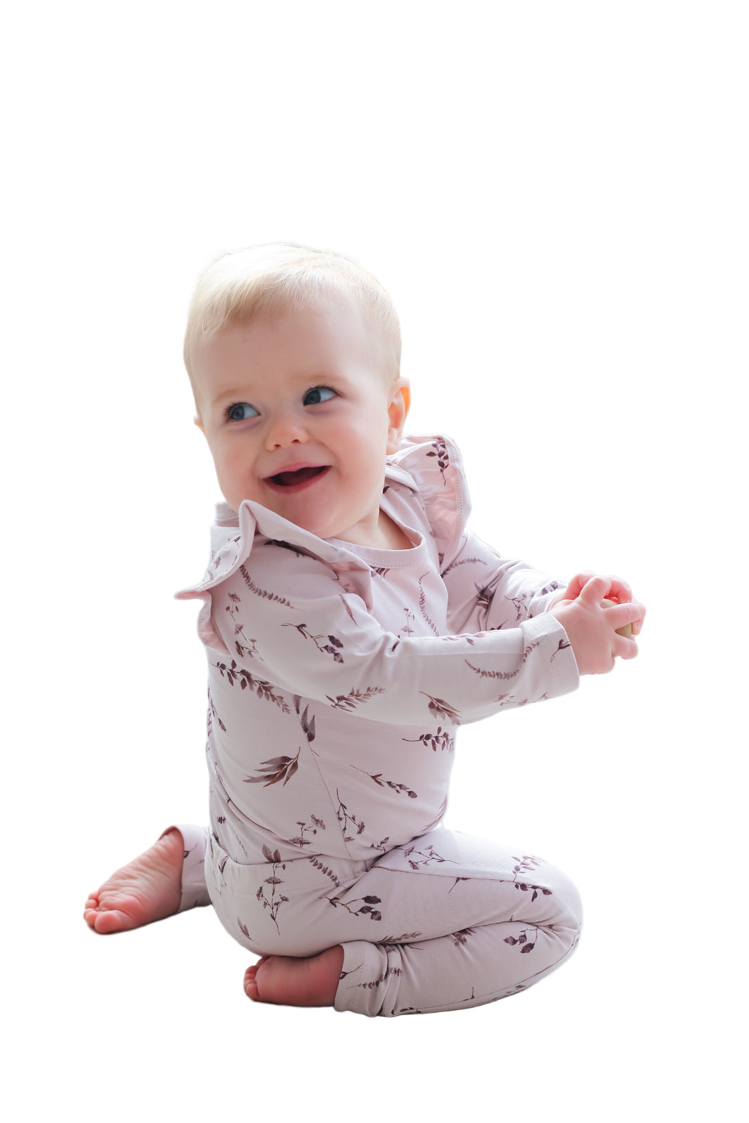 Long Sleeve Flutter Bodysuit Florseca