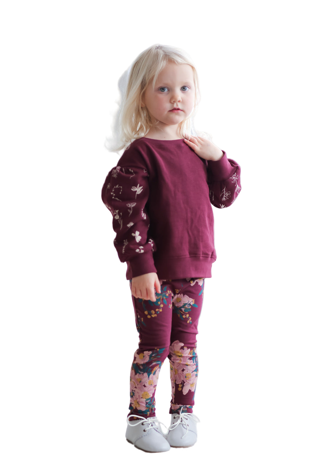 Bishop Sweater - Flower Sketch