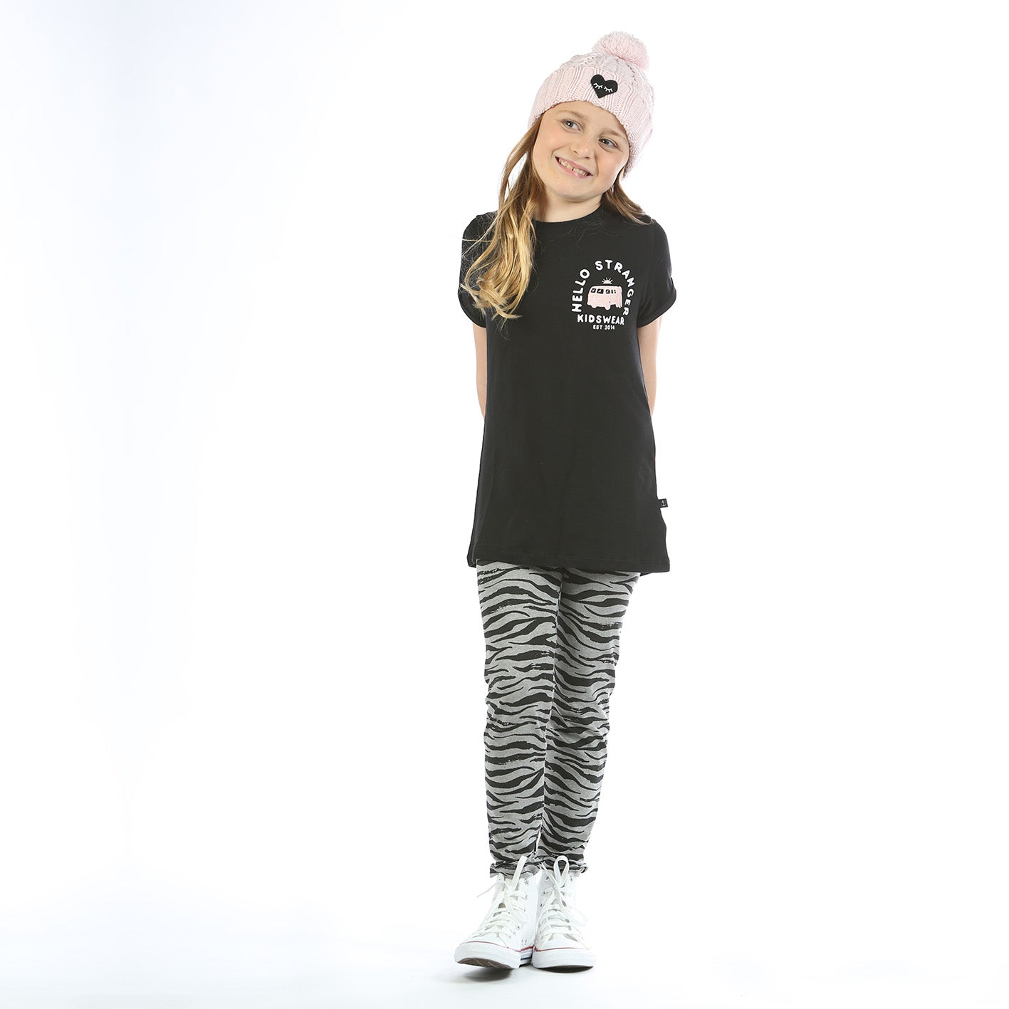 Cable Beanie - Lemonade Pink