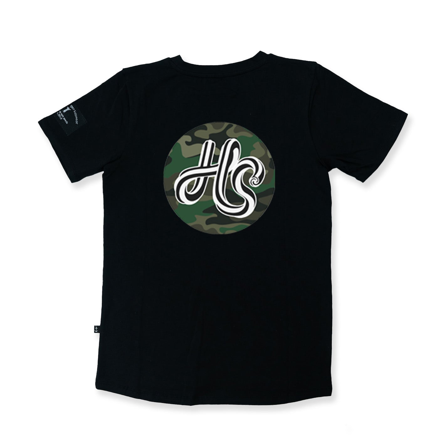 HS Scoop Tee - Black