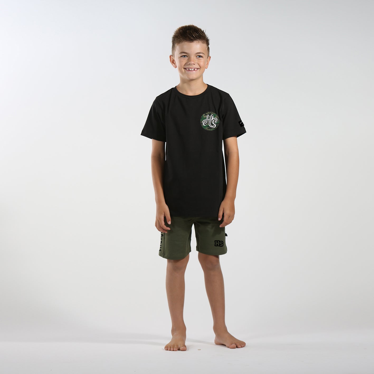 HS Scoop Tee - Black