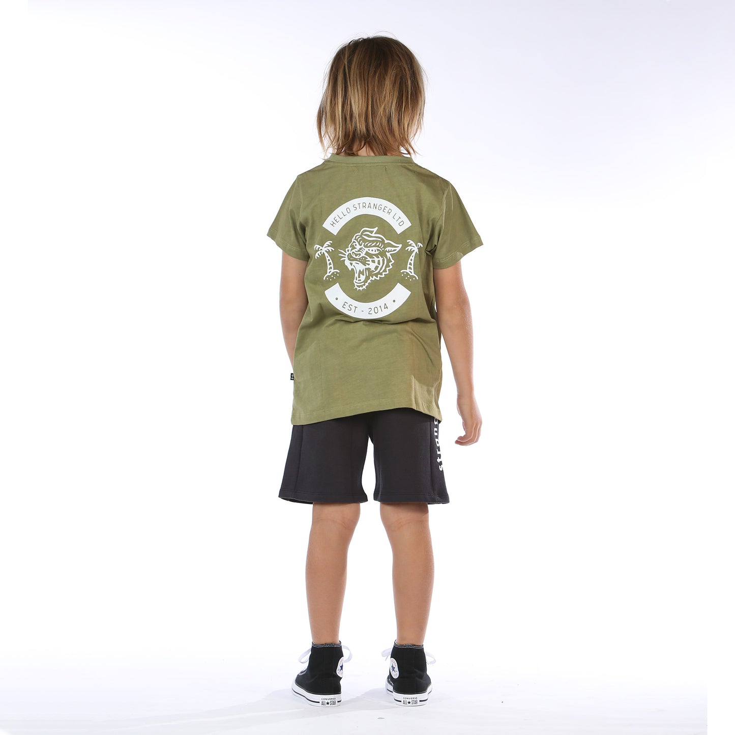 Hello Stranger Wild Tee - Sage