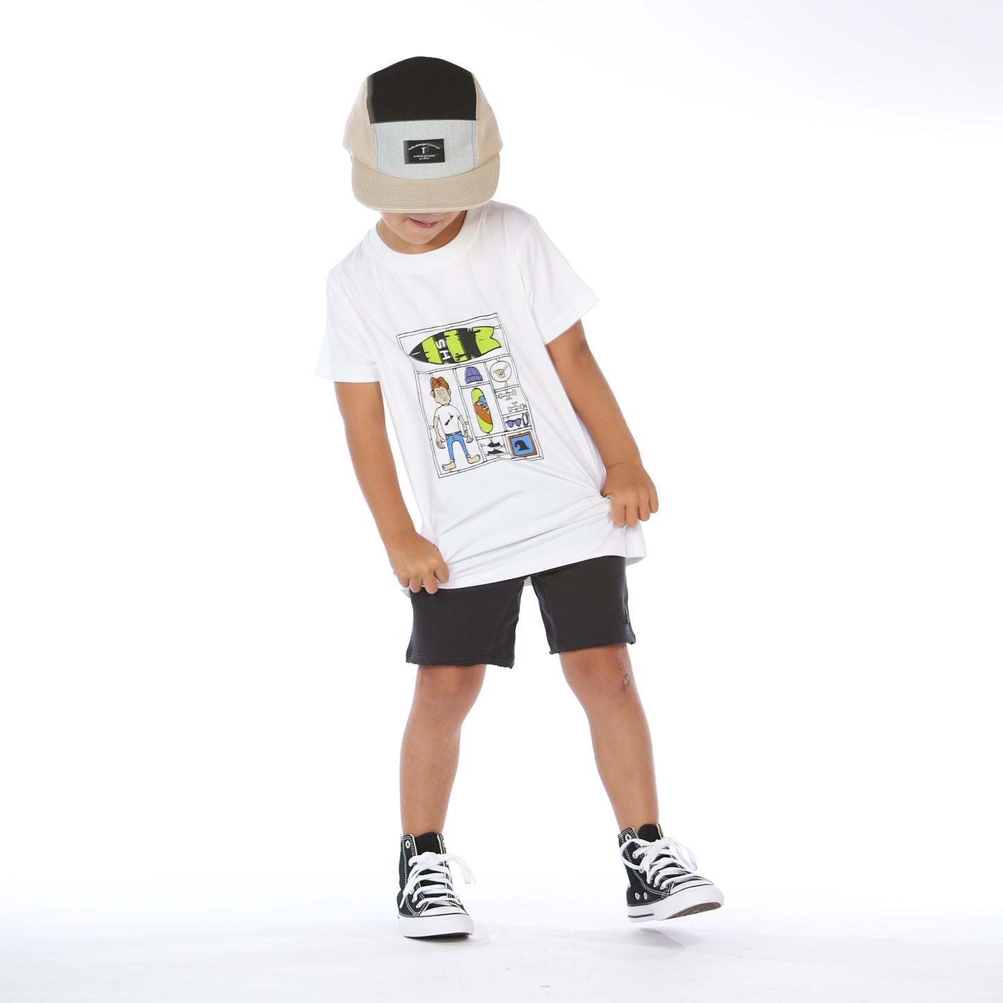 Puzzle Tee - White