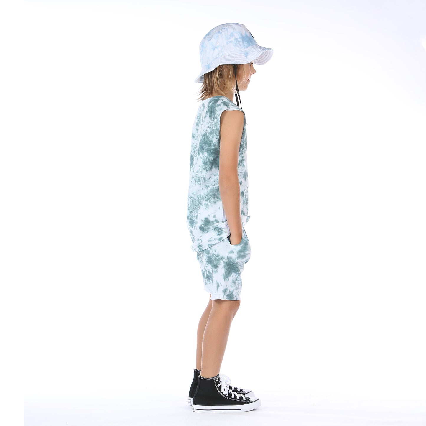 Muscle Tee - Ocean Dye