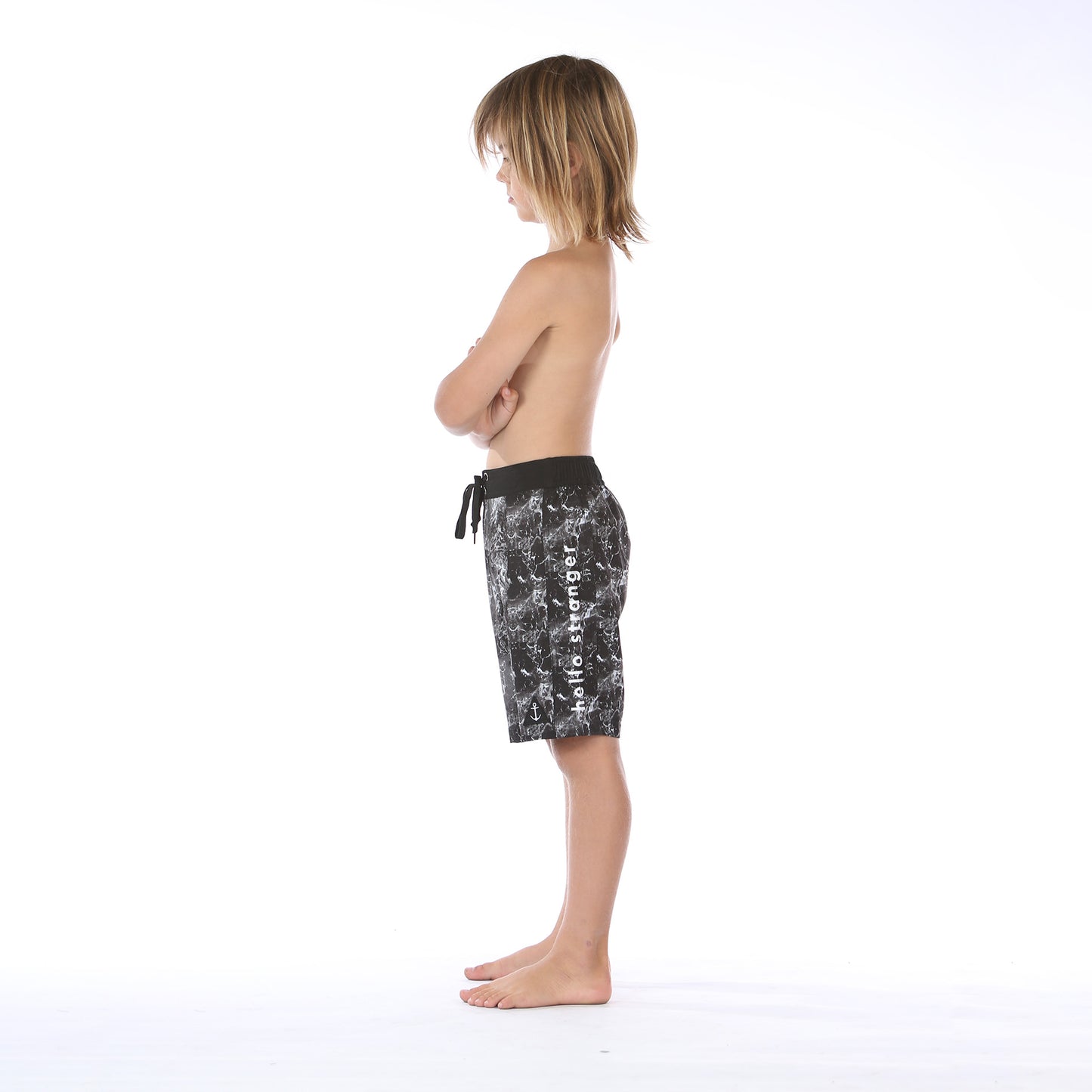 Waves Long Board Short - Black Dye