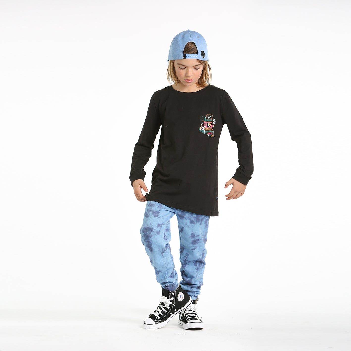 Cruiser track pant - pacific blue dye