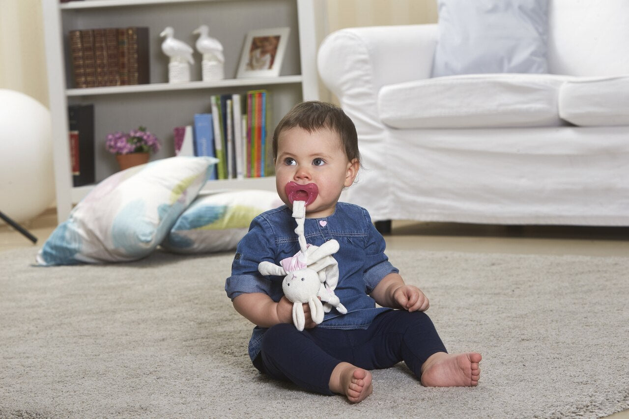Physio Soft Soother 6-16 Months 2pk - pink
