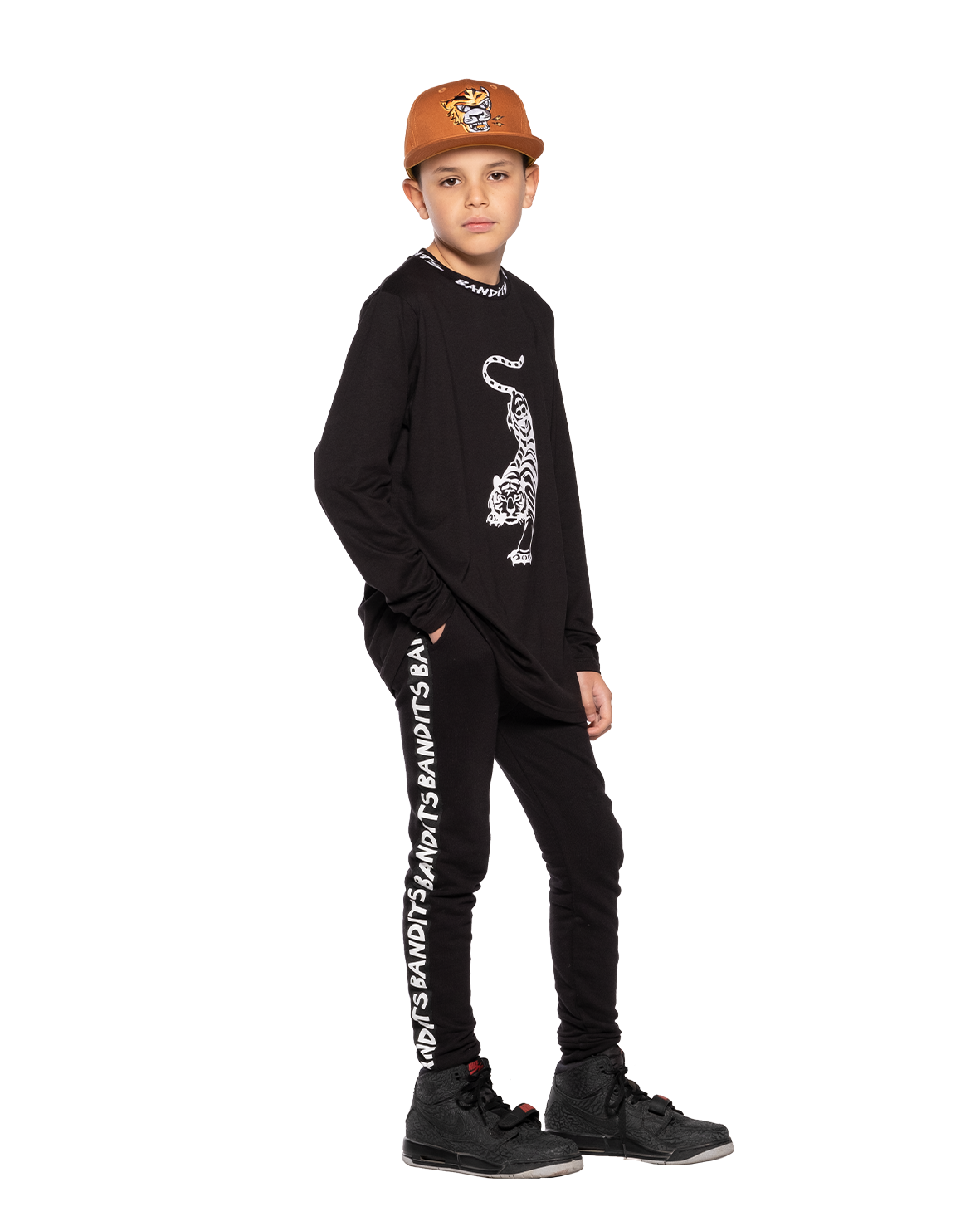 Long Sleeve Tee - Crouching Tiger