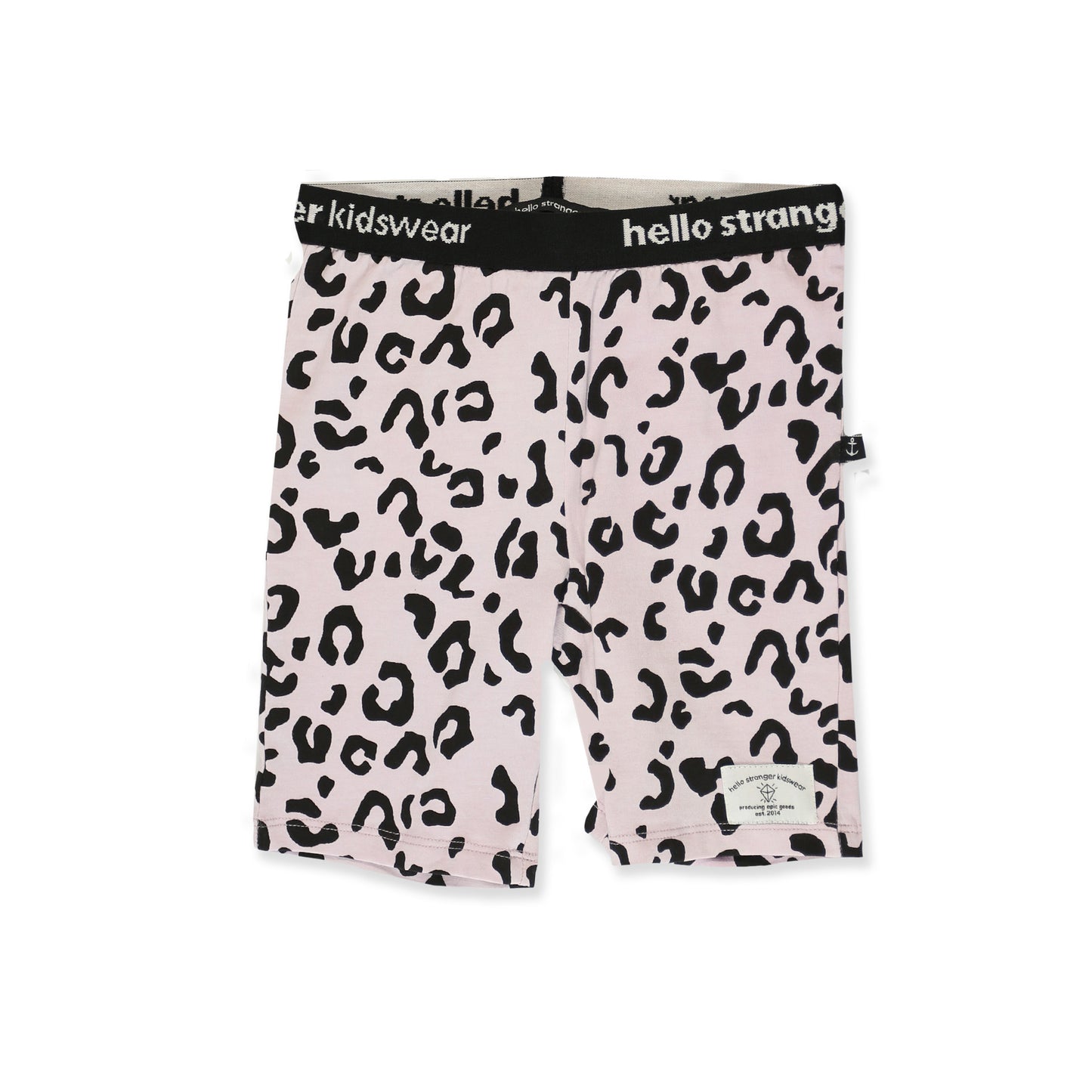 Bike Tights - Lilac Leopard
