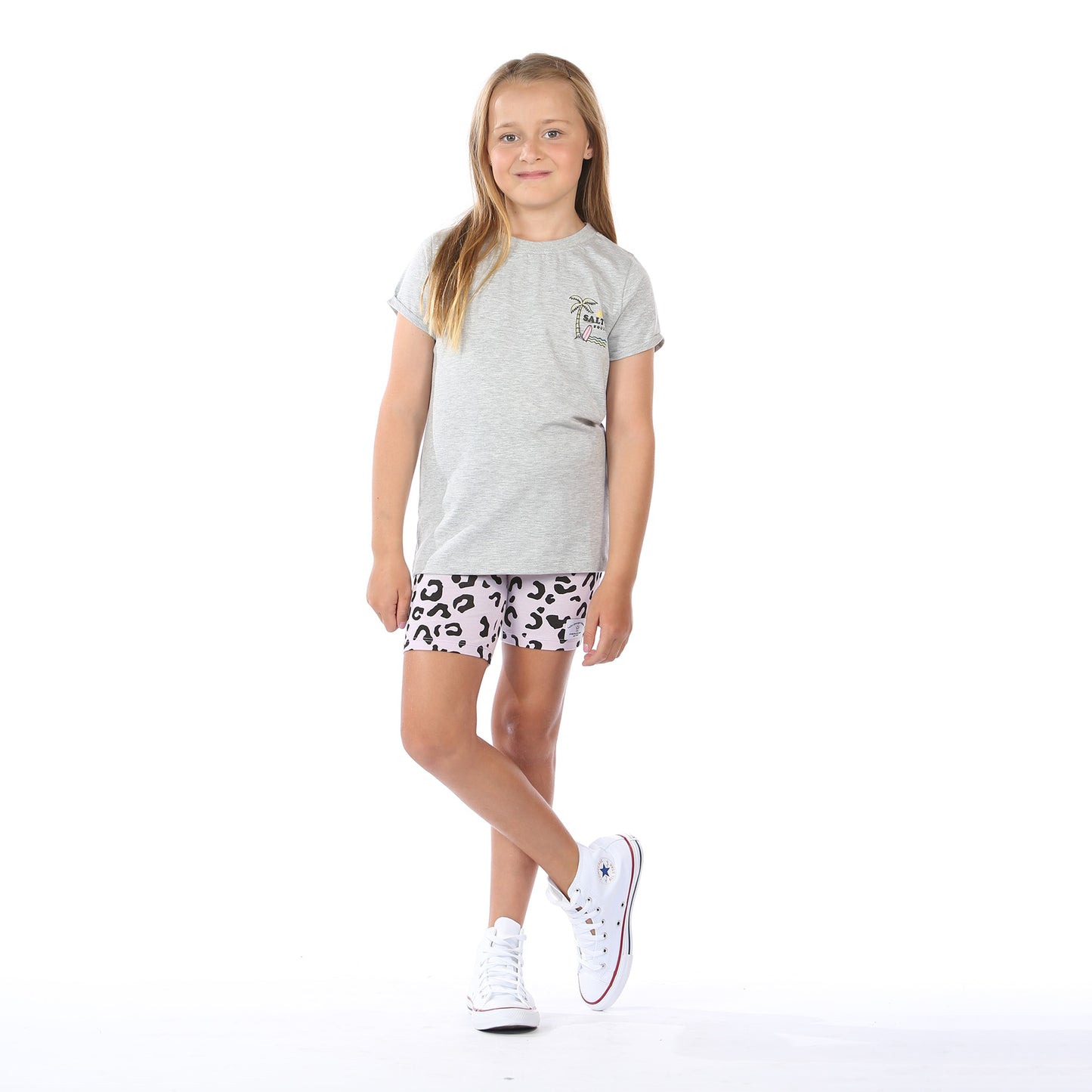Salty Soulz Short Sleeve Tee - Grey