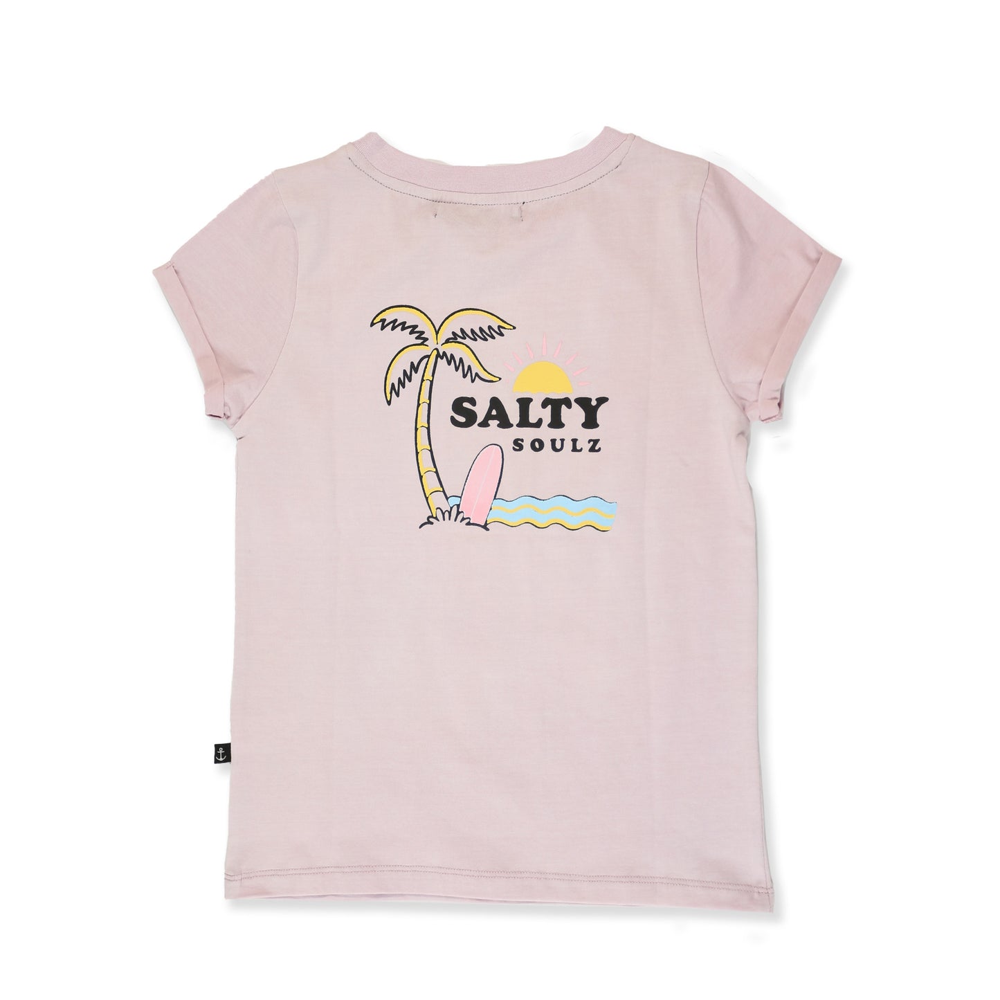 Salty Soulz Short Sleeve Tee - Lilac